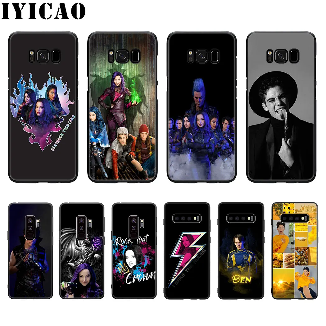 

IYICAO Descendants 3 Cameron Boyce Soft Silicone Case for Samsung S10 S9 S8 Plus S10E S6 S7 Edge Phone Case