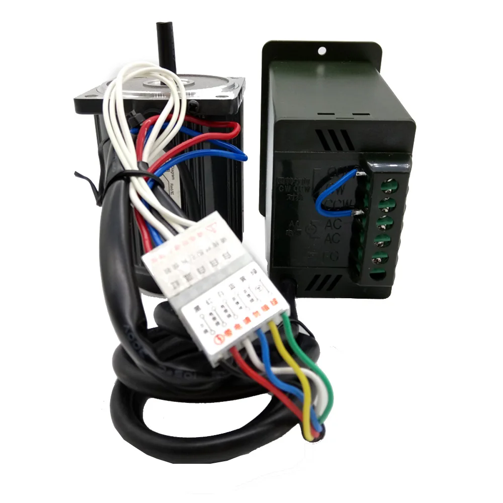 High Speed AC Motor 220V Control Speed Single Phase Motor 1400RPM/2800RPM CW/CCW With speed Controller For AC