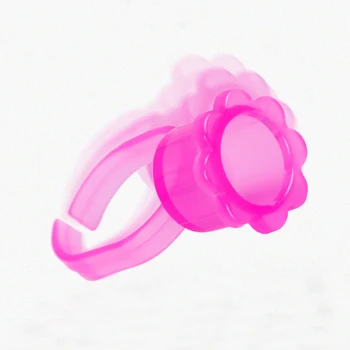 

50pcs Tattoo Supply Disposable Ring Ink cups Holder Plastic Pink Transparent Ink Cap for Microblading Pigment Manual Pen Tools