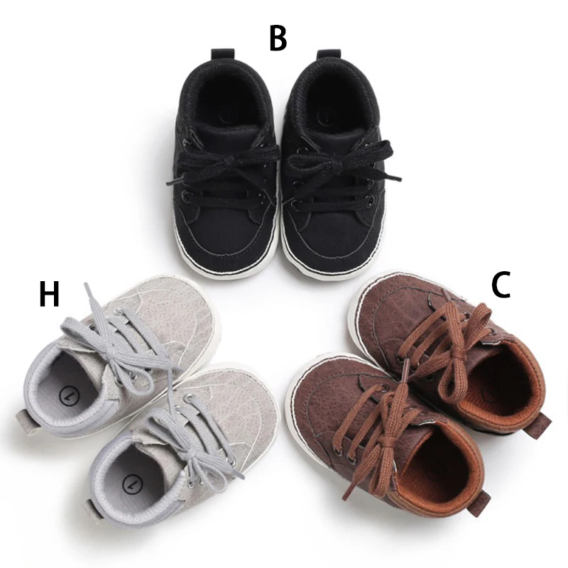 Обувь для маленьких мальчиков, нескользящая обувь с твердой подошвой для малышей, лидер продаж, обувь для малышей 0-18 м, Прямая поставка