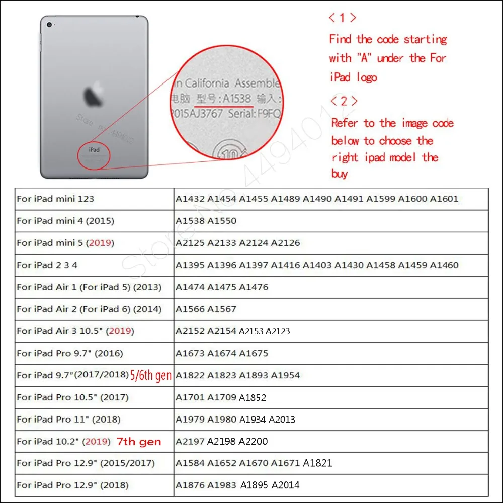 ipad型号新