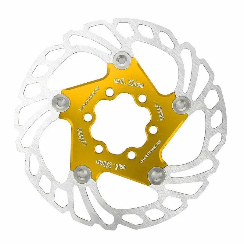 Горный велосипед тормоза роторы MTB быстро остыть Нержавеющая сталь 140/203 мм быстрое охлаждение плавающий диск тормозной ротор для велосипеда велосипед аксессуары