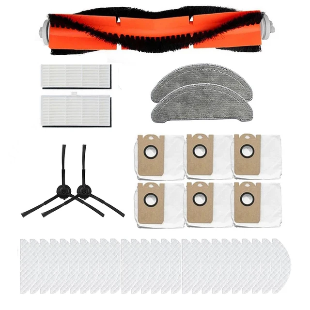 Kit D'accessoires De Nettoyage Complet Pour L'aspirateur Imou L11 - 6 Sacs à Poussière, 2 Serpillères, 30 Lingettes, Brosses Et Filtres Inclus - 3