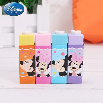 

Mickey Minnie Cute Cartoon Eraser Disney Painting Writing Supplies Student Learning Stationery rubber