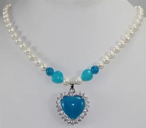 DYY Горячая Распродажа Новый Стиль&gt очаровательный белый жемчуг в форме голубого