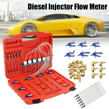 

Identify Accessories Kit Common Rail Car Adaptor Set Tool Professional Measurement 6 Cylinder Tester Flow Meter