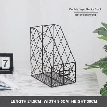 

Iron Storage Shelf rack for Kitchen storage rack bathroom organizer Double Layer Assembly Cosmetic bathroom Shelf Storage basket
