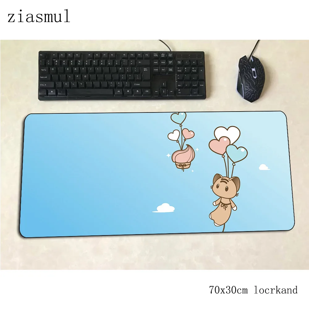 

kawaii mouse pad gamer Indie Pop 70x30cm gaming mousepad pc notbook desk mat cute padmouse games Cartoon gamer mats gamepad