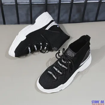 

High Top Breathable Sports Shoes for Male Female Height Increasing Sock Running Shoes Man Woman Zapatillas Hombre Mujer
