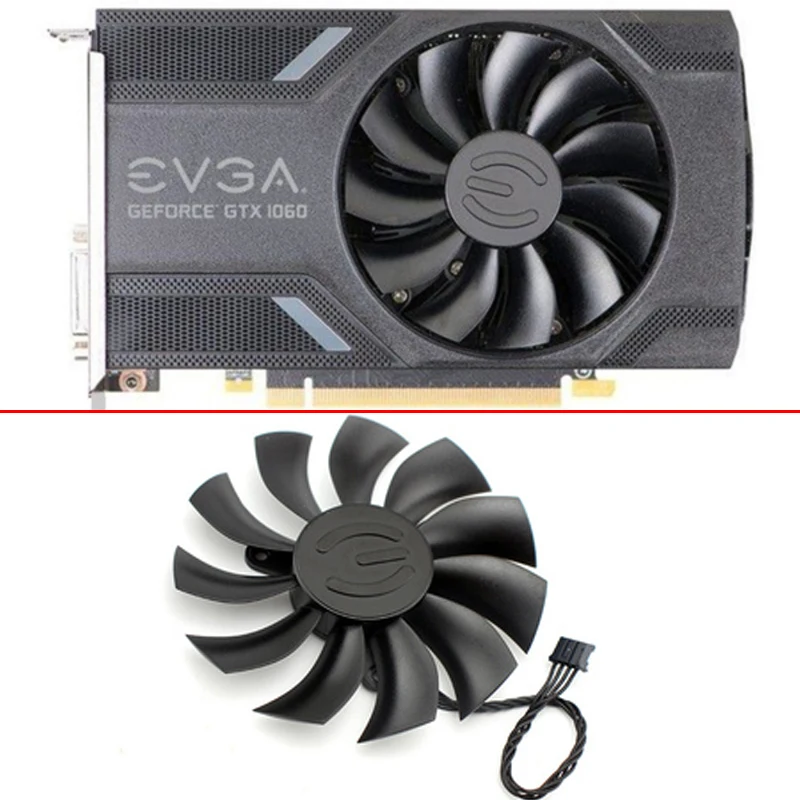 85mm PLD09215B12H P106-100 GTX1060 ITX ETH Cooling Fan For EVGA GeForce GTX 1060 960 950 SC GAMING Video Cards Card | Компьютеры и