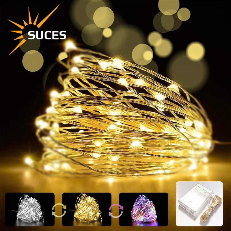LED Fairy Lights Katoenen Bollen met USB-stekker, 6 m 40 Katoenen Bol Fairy Lights Bollen Nachtlampje voor Kerstmis, Bruiloft, Feest, Kamer