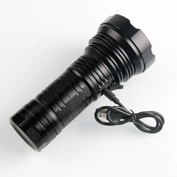 

XANES SST40 Bright Flashlight 5 Modes 18650 Battery LED Light Waterproof Emergency Lamp Lantern Spotlights Searching Torch