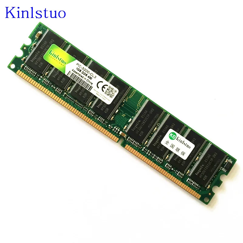 Barrette Mémoire DDR 1Go (2x512Mo) PC3200 400MHz Infineon - Occasion Testée