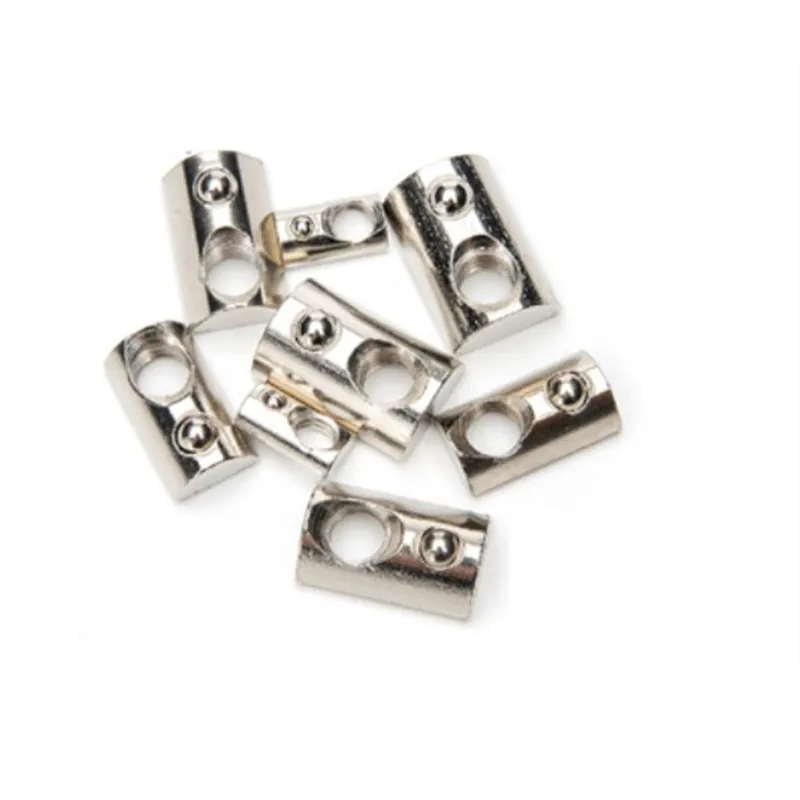 High-Quality T Spring Nuts for Aluminum Profiles - M3 to M6 (Pack of 10/20/50/100)