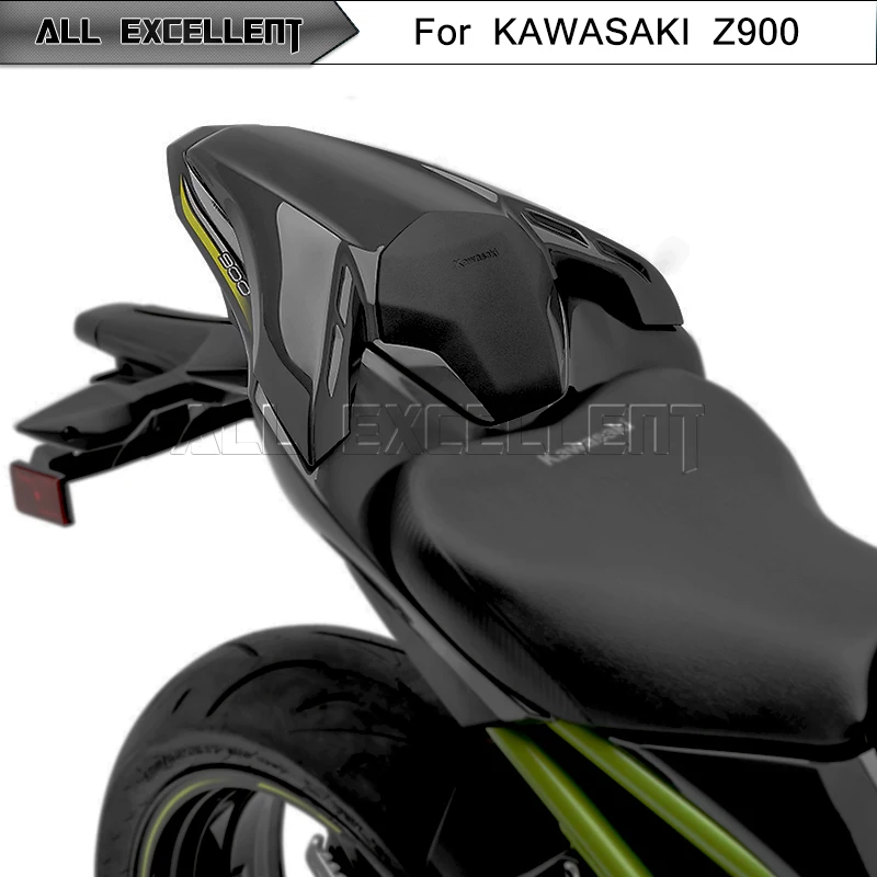 Topteng Rear Seat Cowl,Motorcycle Rear Passenger Pillion Solo Seat Cowl Hard ABS Pad Motor Fairing Tail Cover for Ka-wasaki Z900 Z ABS 2017-2019 