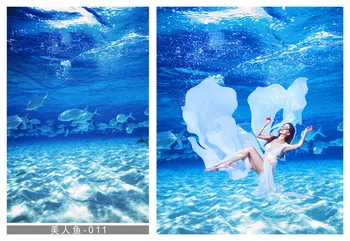 

Fotografia blue sea wedding photo backgrounds vinyl fantasy photo backdrops for photography studio accessories photophone M-011