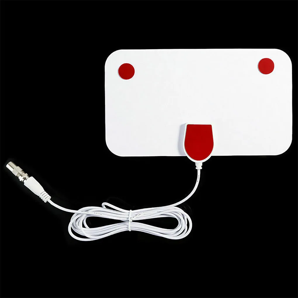 Mini HD Digital TV Antenna White Antenna European and American HDTV Antennas Cross-border Dedicated For Indoor1