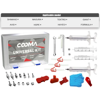

1 Set COOMA Bike Bicycle Hydraulic Oil Disc Brake Bleed Kit Practical For AVID Formula Magura Bike Dick Brake