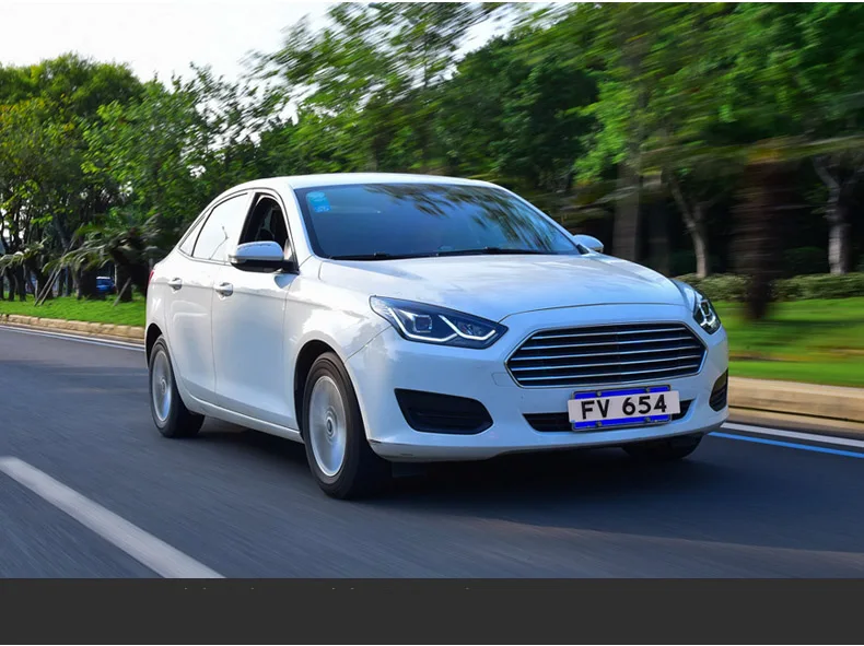 DY_L Автомобиль Стайлинг для Ford эскорт фары для эскорт головной лампы светодиодные фары дневного света динамический поворотник ксенон би-объектив