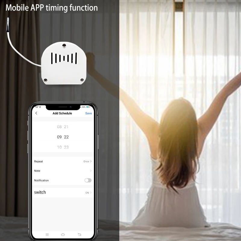 Tuya Smart Life Wifi 2 Gang 2 Way Light Switch Module DIY Breaker Power Monitor App Remote Control Works With Alexa Google Home