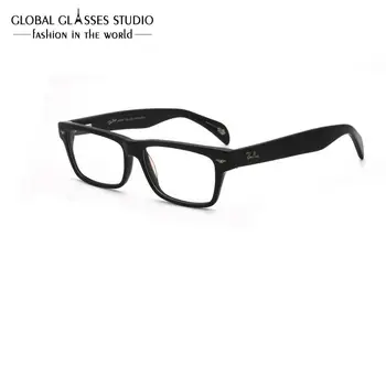 

New Fashion Glasses For Men acetate optical glasses full rim Eyewear RM1563B-C1