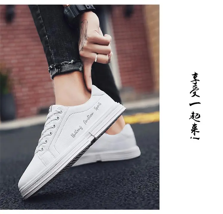 new explosion models autumn Korean version of the trend wild popular men's shoes casual canvas shoes shoes white shoes