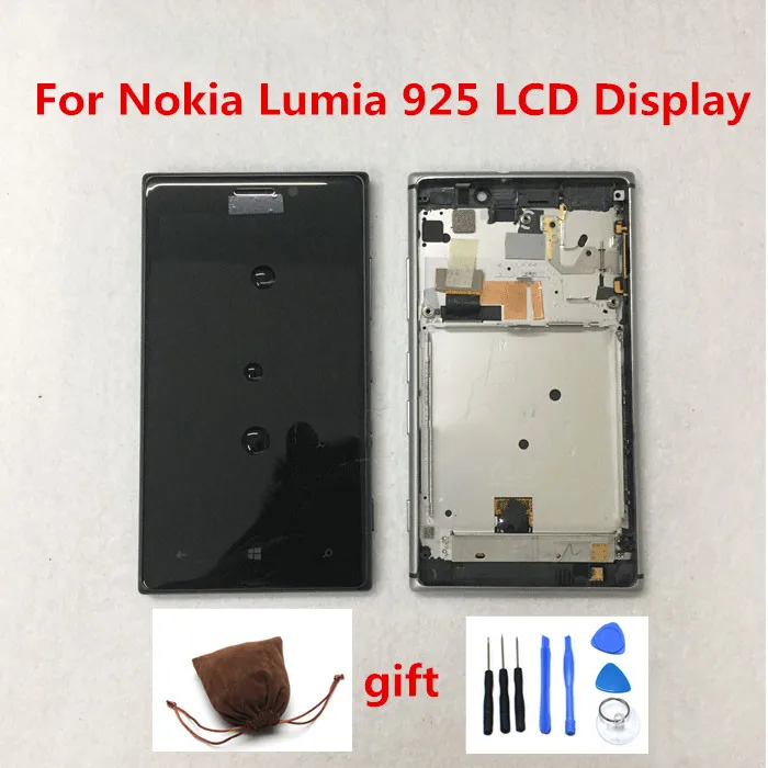 100% Оригинальный ЖК дисплей для Nokia Lumia 925 925T RM 893 892 с сенсорным экраном дигитайзер в