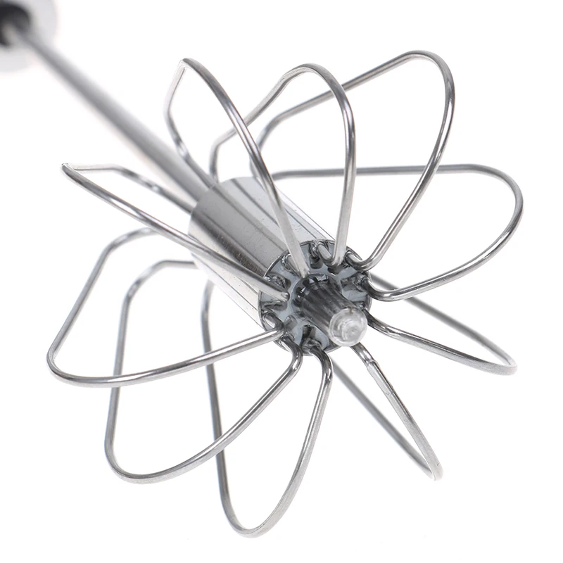 S/M/L нержавеющая сталь взбиватель яиц ручное давление вращающийся полуавтоматический Миксер Для яичного крема и соуса домашний кухонный Ручной пресс