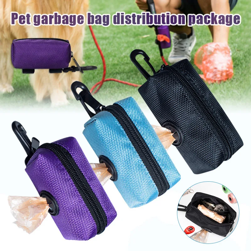 Pet Dog Poops Waste Bag Dispenser Poo Holder Portable Accessories for