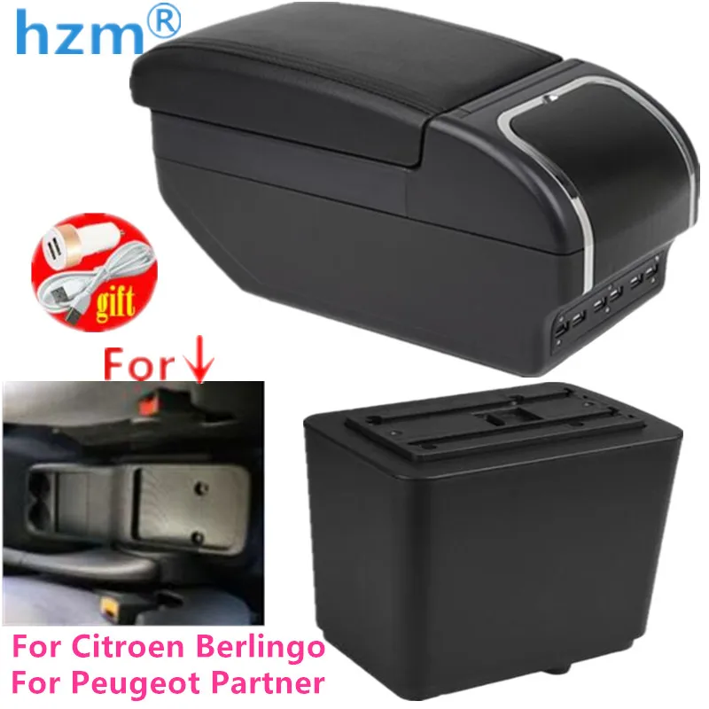 For Citroen Berlingo Armrest Box Retrofit Parts For Peugeot Partner