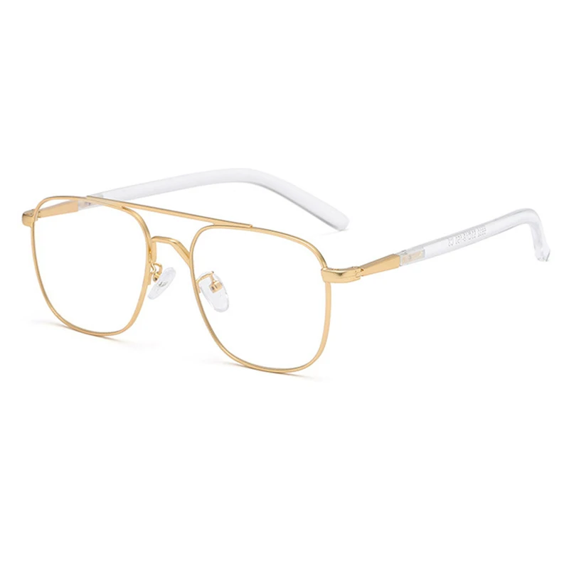 

Square Shape Optical Metal Eyeglasses Frame Alloy Frame Glasses Spectacles for men and Women Eyewear Prescription Glasses