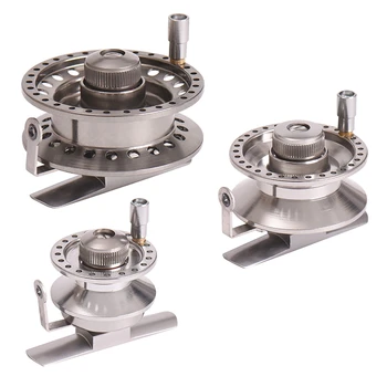 

LEO Metal Fly Fishing Reel 3BB Ice Wheel Ltra-Light Aluminum Right Handle Former Rafting Fishing for Carp Pesca