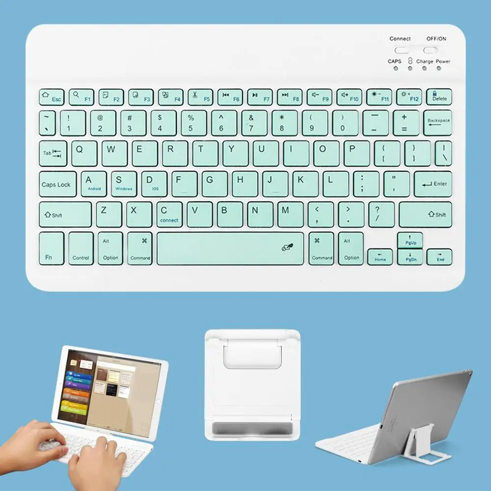 GOOJODOQ 10 &quotBluetooth клавиатура для iPad 2018 Pro 11 12 9 5 Air 2 3 Mini 4 2019 Клавиатура Wireless