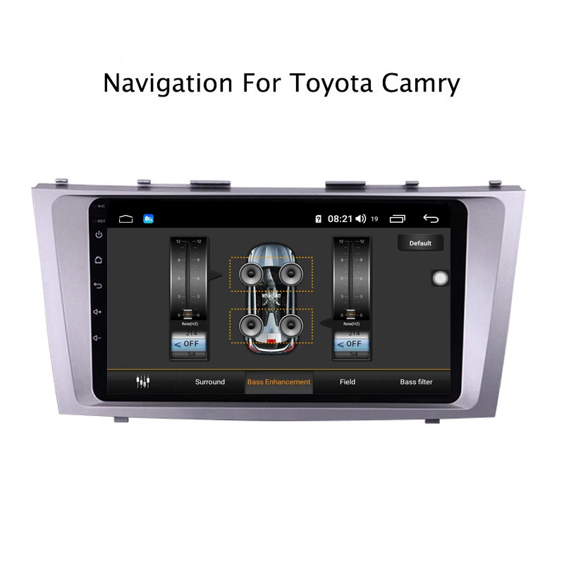 Flash Deal Ectwodvd 9inch Andriod 8.1 Car DVD GPS For Toyota Camry 2007-2011 4G RAM 64G ROM CarPlay DSP 4G LTE with WIFI 5