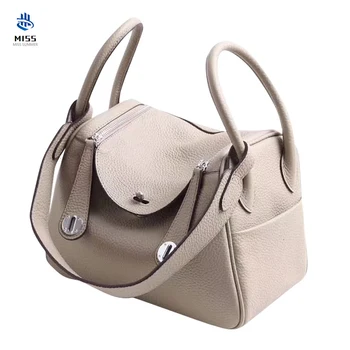 

2020 new women's bag Luxury design top layer cowhide ladies handbag fashion Genuine leather lychee shoulder messenger bag