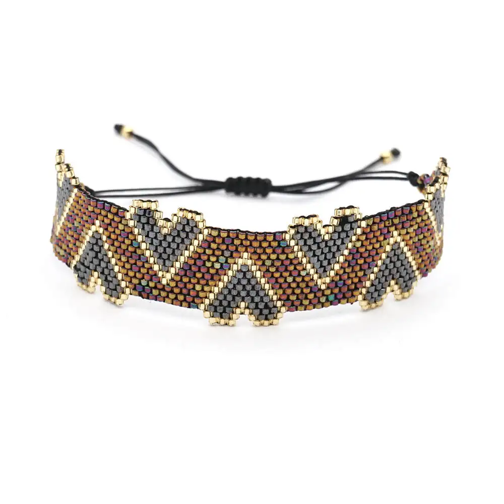 Go2boho, браслет от сглаза, Delica MIYUKI, браслет в виде ракушки для женщин, Boho, ювелирные изделия, Браслеты Mujer,, с кисточками, ручной работы, Фабричный дизайн