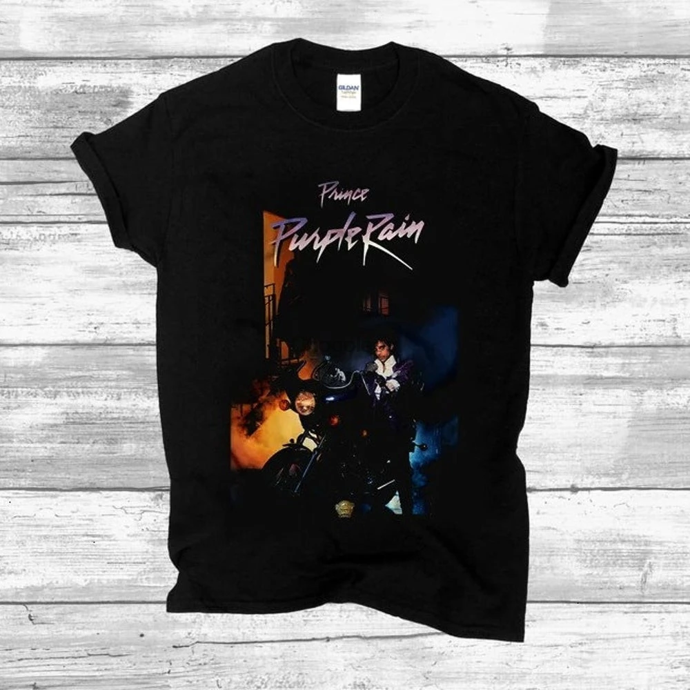 Vintage Style Prince Purple Rain T ShirtGift For Rogers Nelson FansSinger Shirt Men Women Kids |