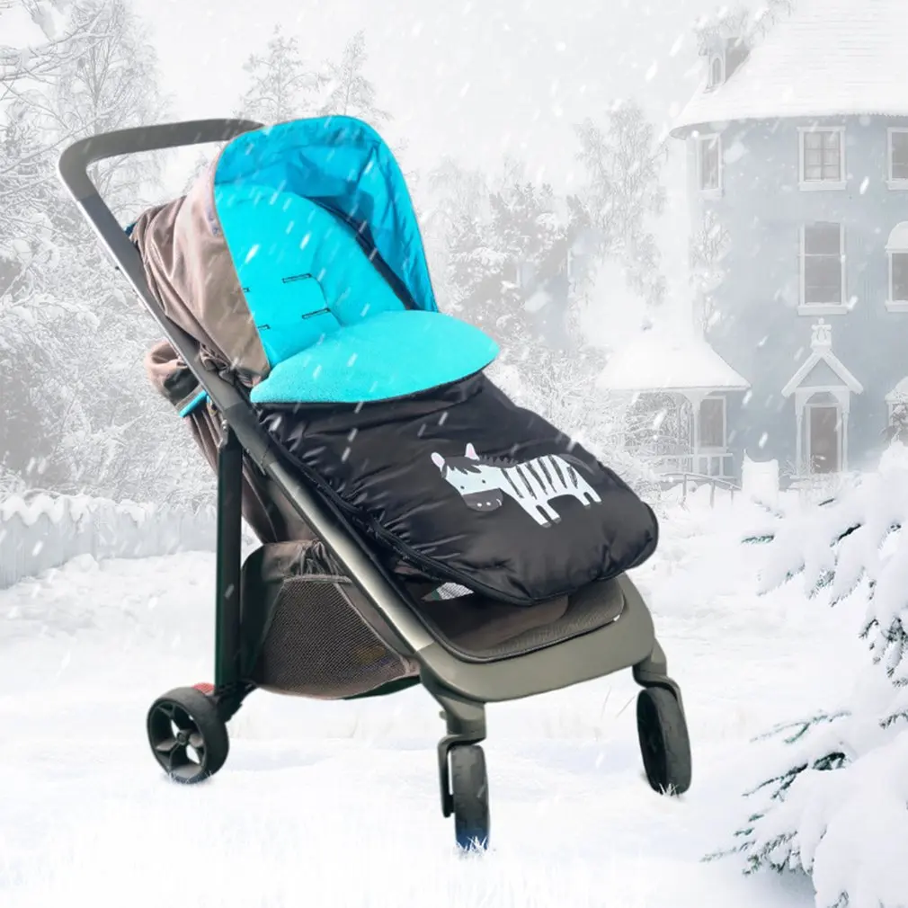 Baby Stroller Sleeping Bag Envelop Baby Sleep Sacks footmuff Baby Warm Pram Stroller Bed Seat Pad For Babie Kids 0-48 M Winter