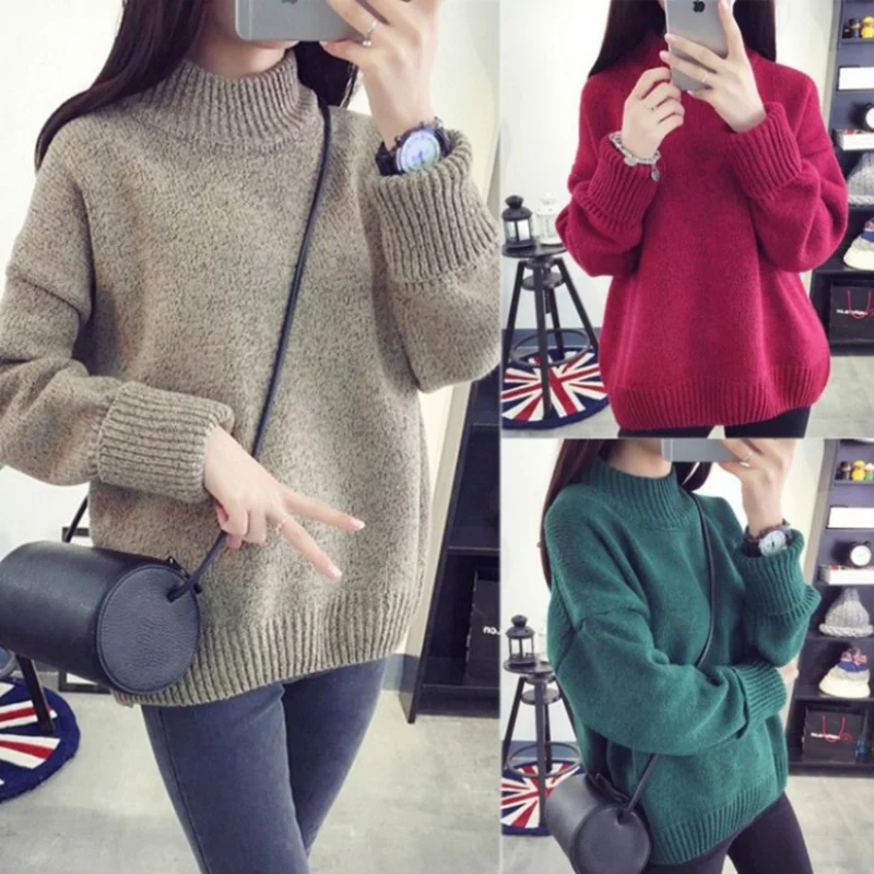 Knitted Jumper Autumn Winter Tops Pullovers Casual Sweaters Women 2019 Fashion Shirt Long Sleeve Slim Tight Sweater Girls Knitted Jumper Autumn Winter Tops Pullovers Casual Sweaters Women 2019 Fashion Shirt Long Sleeve Slim Tight Sweater Girls
