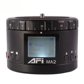 

FFYY-AFI Ma2 360 Time Lapse Video Camera Rotator Panorama Tripod Head Led For Canon Nikon Sony Dslr Phone 360 Timelapse Panning