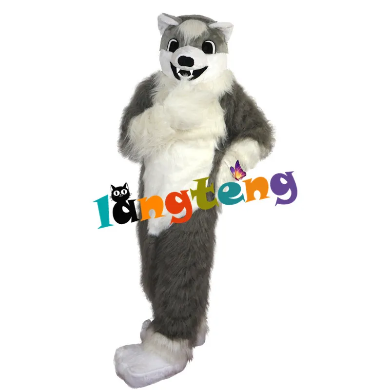 

737 серый волк хаски, маскарадный костюм, косплей для взрослых и детей, размер