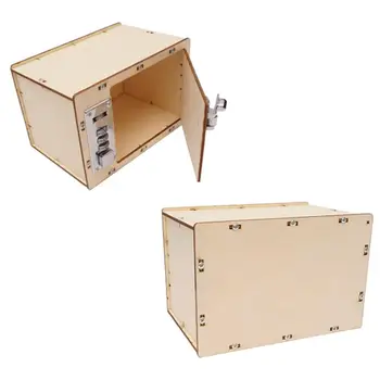 

DIY Mechanical Password Box Building Model Science Experiment Kit Education Toy