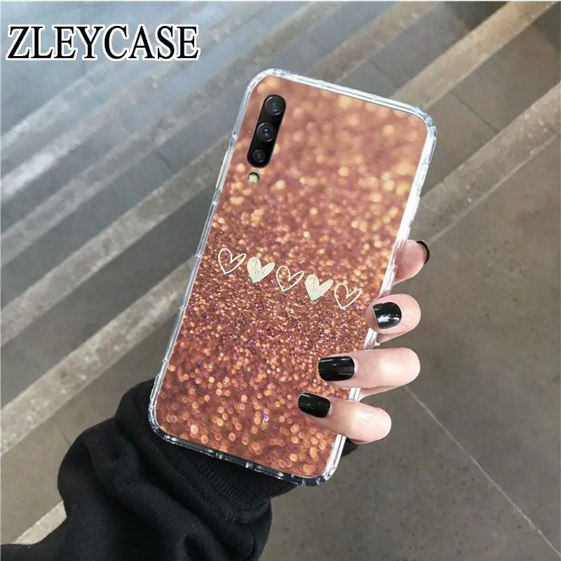 Gold Rose Love heart