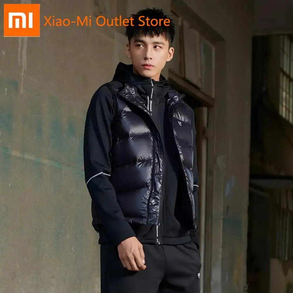 

Xiaomi Youpin 4in1 Removable Down Jacket Autumn Winter Warm Odale Fleece Vest Windbreaker Coat Sportwear Gray Duck Down Outwear