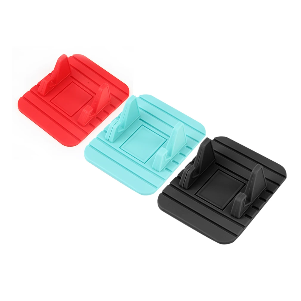  Universal Auto Fahrzeug Smart Handys Silikon Halterung Stehen Tragbare Telefon Anti-slip GPS Naviga