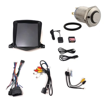 

12mm 3V Red LED Momentary On/Off Push Buttons Switch for Car Auto Boat with 10.4 Inch Android 8.1 Octa Core Car GPS