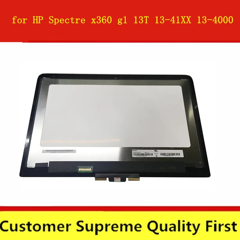for HP Spectre X360 13-4193NR 13-4101DX 13-4000 13-4102TU 1LED LCD Touch Screen IPS Assembly 13.3&quot FHD 1920*1080 &amp 2K 2560*1440 |