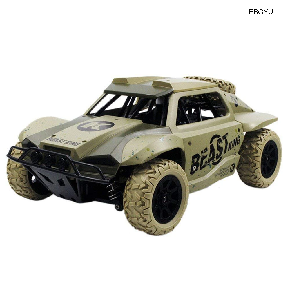 EBOYU RC автомобиль 2,4 ГГц 4WD 1:18 внедорожный пульт дистанционного управления Автомобили RC 25 км/ч высокий гоночный скоростной автомобиль электрическая игрушка для детей