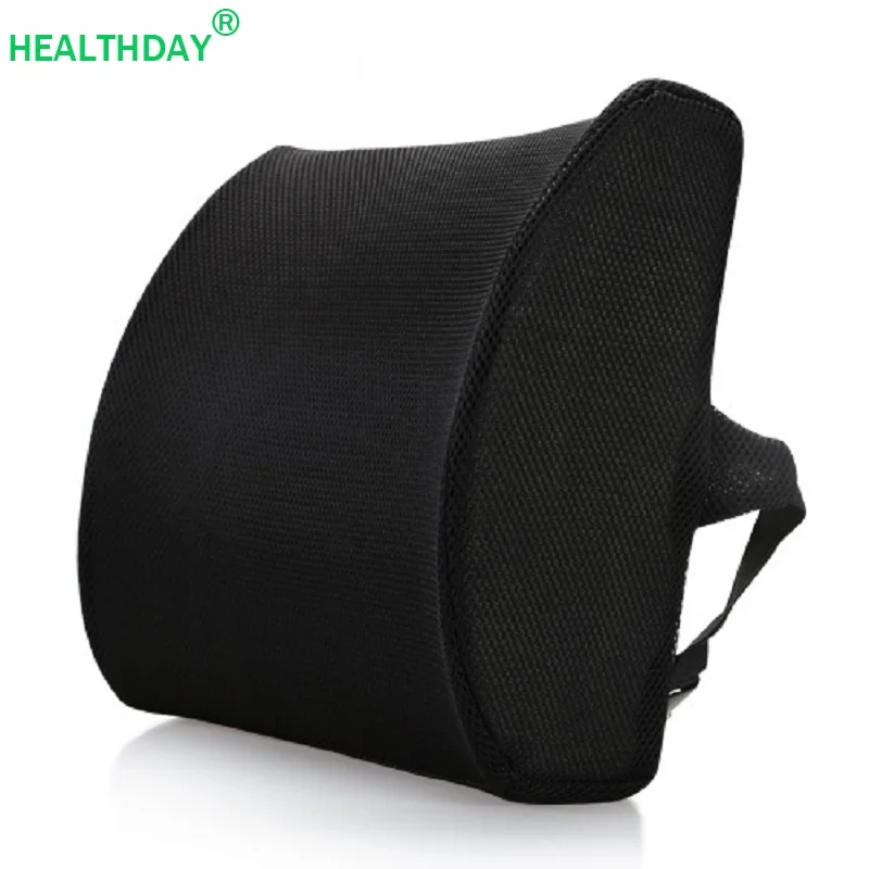 1 Pack Back Pillow For Office Chair Mesh Fabric Memory Foam