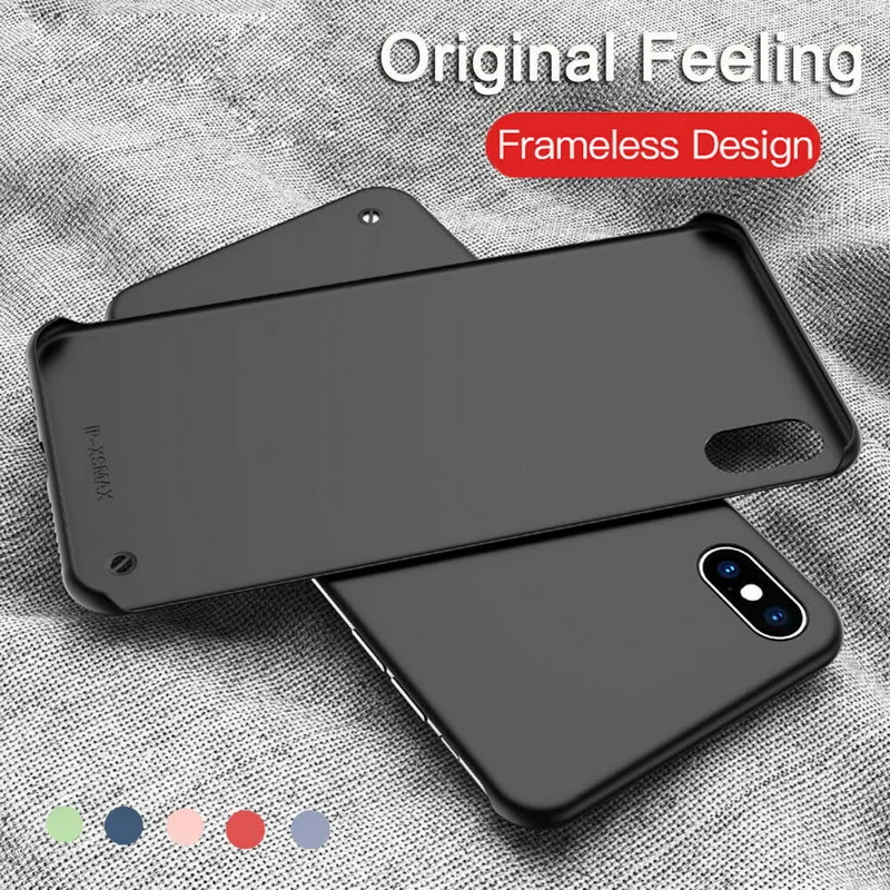 

Frameless Case for Oneplus 7T Pro Case Candy Color PC Case for Oneplus 7 Case for One Plus 7 Pro Coque Frosted Funda Cover Capa